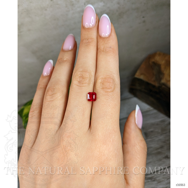 2.08 Ct. Pinkish Red Ruby from Burma (Myanmar)