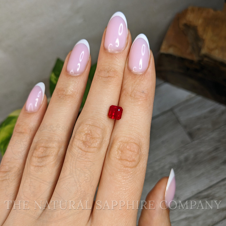 2.08 Ct. Pinkish Red Ruby from Burma (Myanmar)