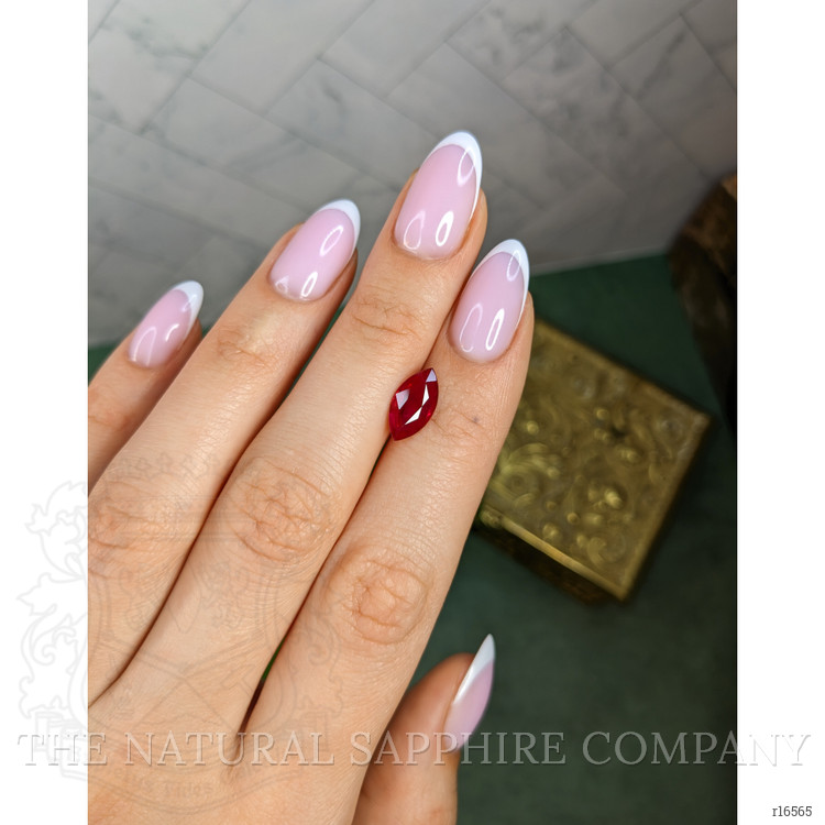 2.02 Ct. Purplish Red Ruby from Burma (Myanmar)