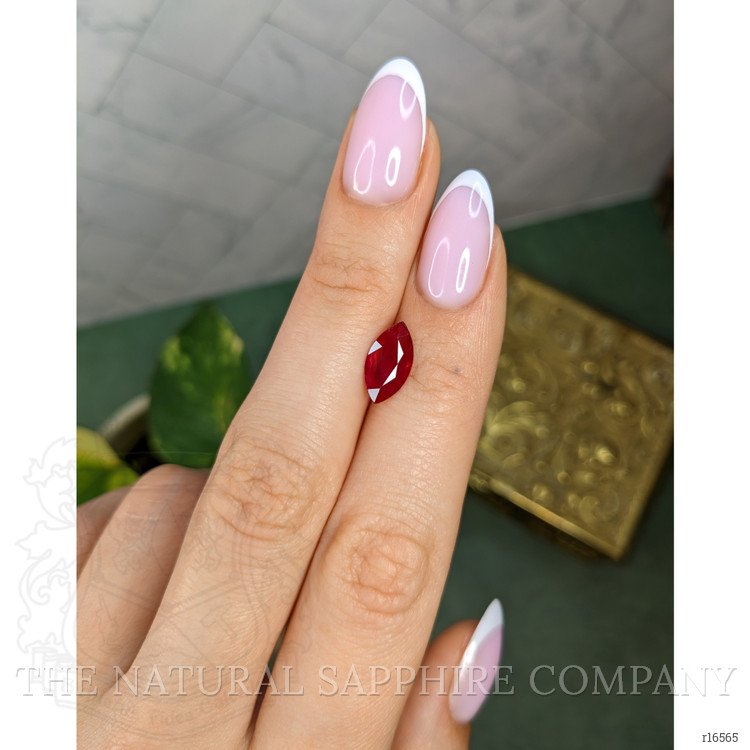 2.02 Ct. Purplish Red Ruby from Burma (Myanmar)