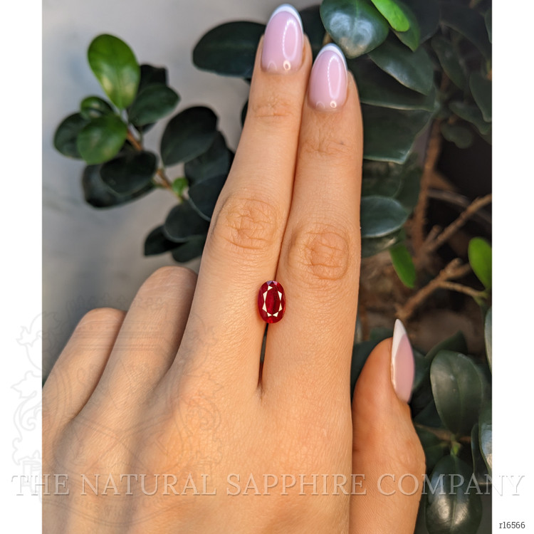 2.00 Ct. Pinkish Red Ruby from Burma (Myanmar)