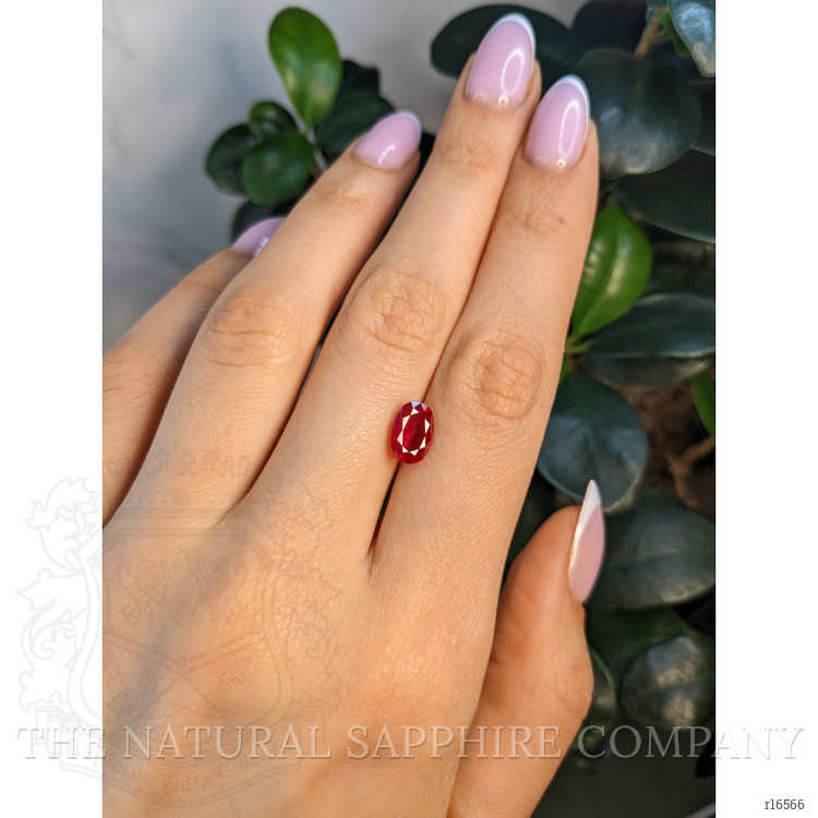 2.00 Ct. Pinkish Red Ruby from Burma (Myanmar)