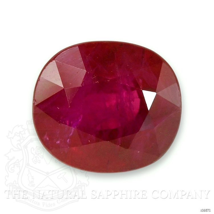 3.05 Ct. Purplish Red Ruby from Mozambique