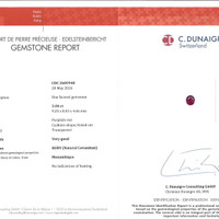 3.04 Ct. Purplish Red Ruby from Mozambique Pdf