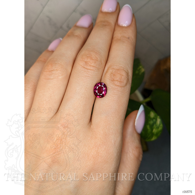 3.04 Ct. Purplish Red Ruby from Mozambique