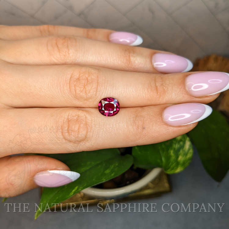 3.04 Ct. Purplish Red Ruby from Mozambique