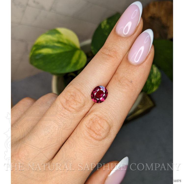 3.04 Ct. Purplish Red Ruby from Mozambique