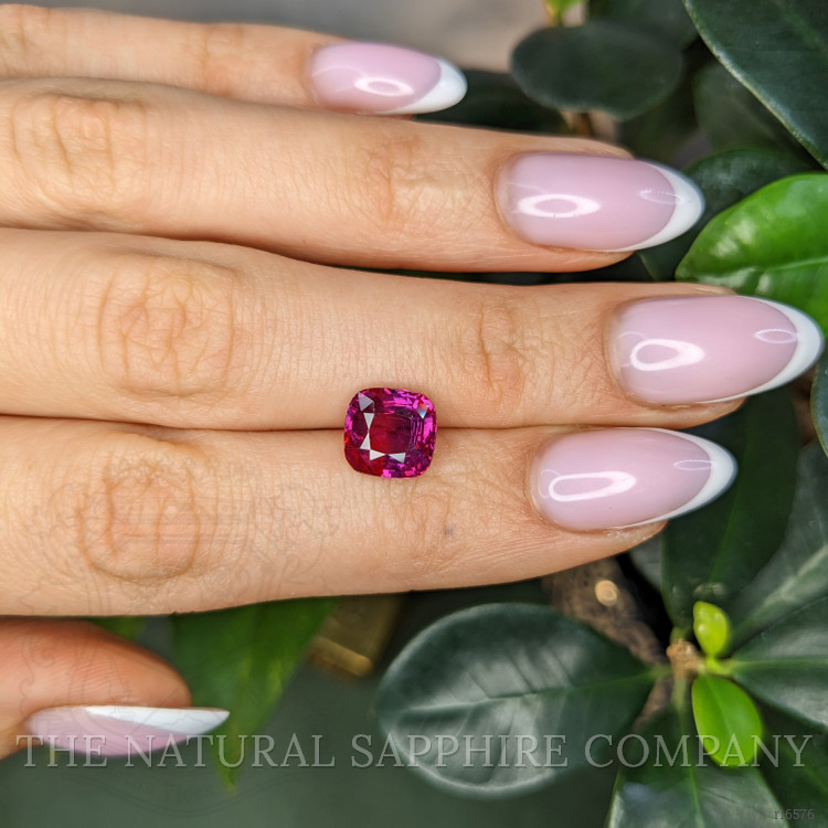 4.07 Ct. Purplish Red Ruby from Mozambique