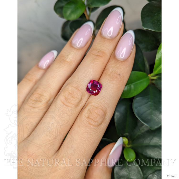 4.07 Ct. Purplish Red Ruby from Mozambique