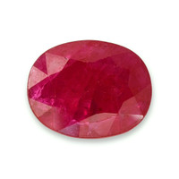 7.06 Ct. Pinkish Red Ruby from Mozambique Video