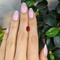 1.85 Ct. Ruby from Mozambique Life Style