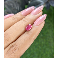 1.49 Ct. Pinkish Red Ruby from Madagascar Life Style