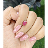 1.49 Ct. Pinkish Red Ruby from Madagascar Life Style