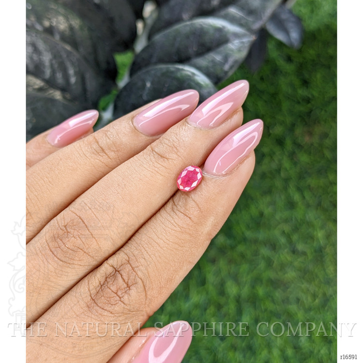 0.99 Ct. Pinkish Red Ruby from Madagascar