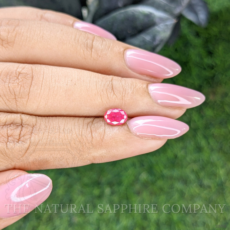 0.99 Ct. Pinkish Red Ruby from Madagascar