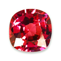 0.59 Ct. Orangish Red Ruby from Tanzania Video