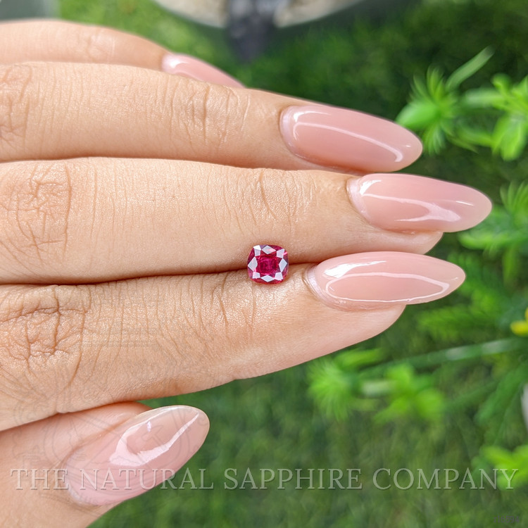 0.56 Ct. Pinkish Red Ruby from Tanzania