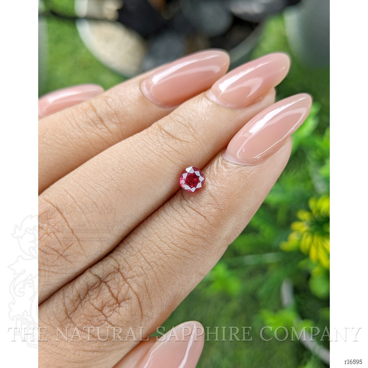 0.50 Ct. Pinkish Red Ruby from Tanzania