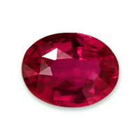 1.05 Ct. Pinkish Red Ruby from Mozambique Video