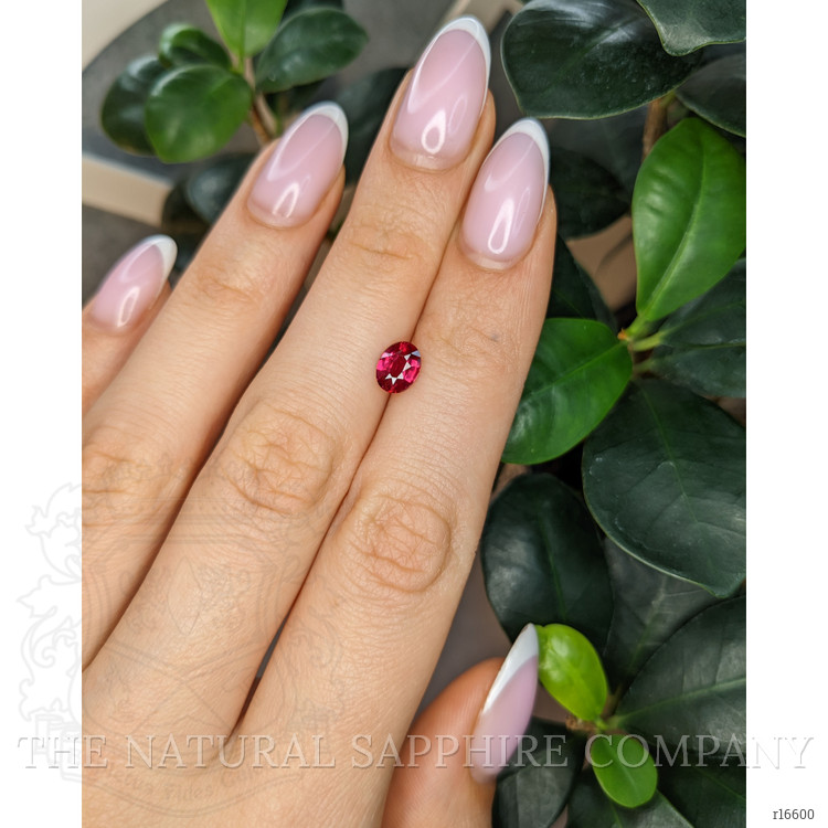 1.05 Ct. Pinkish Red Ruby from Mozambique