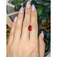 5.64 Ct. Ruby from Mozambique Life Style