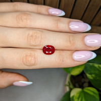 3.53 Ct. Ruby from Mozambique Life Style