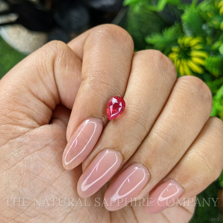 1.54 Ct. Pinkish Red Ruby from Mozambique