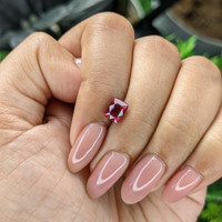 1.55 Ct. Purplish Red Ruby from Mozambique Life Style