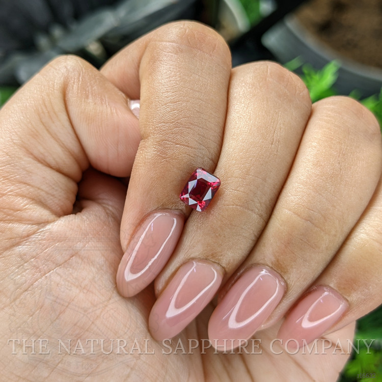 1.55 Ct. Purplish Red Ruby from Mozambique