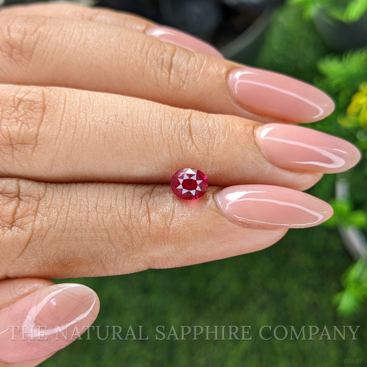 1.05 Ct. Pinkish Red Ruby from Mozambique