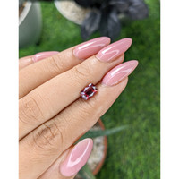 1.55 Ct. Pinkish Red Ruby from Madagascar Life Style