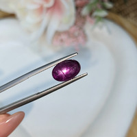 4.64 Ct. Purplish Red Star Ruby from Mozambique Life Style