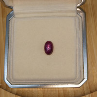 4.64 Ct. Purplish Red Star Ruby from Mozambique Life Style