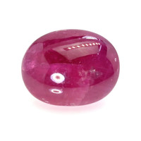 11.28 Ct. Pinkish Red Cabochon Ruby from Mozambique Video
