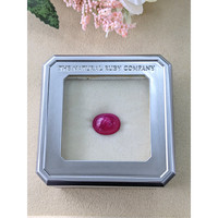 11.28 Ct. Pinkish Red Cabochon Ruby from Mozambique Life Style