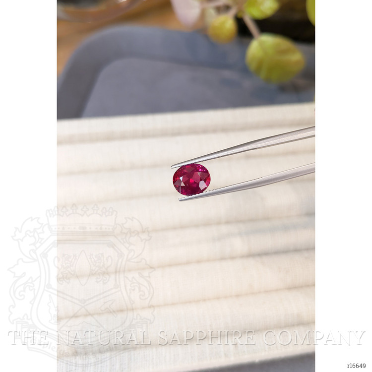 3.04 Ct. Pinkish Red Ruby from Mozambique