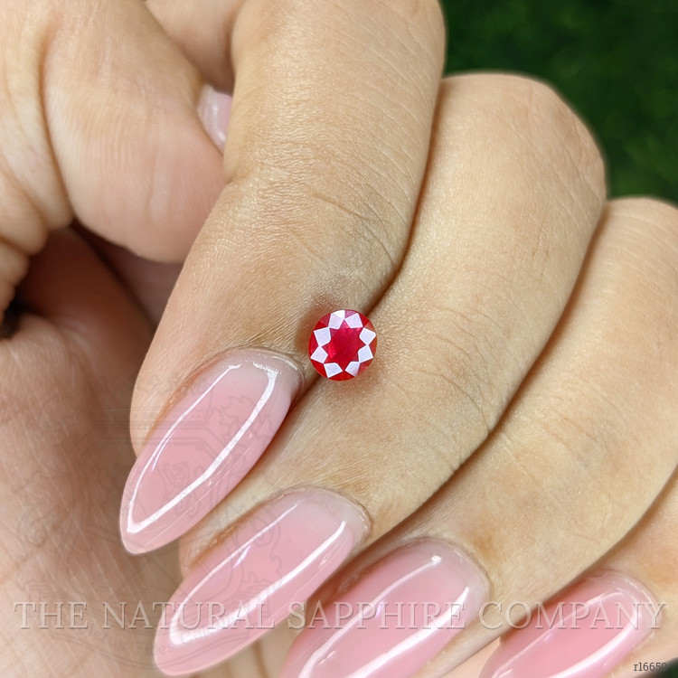 0.76 Ct. Pinkish Red Ruby from Mozambique