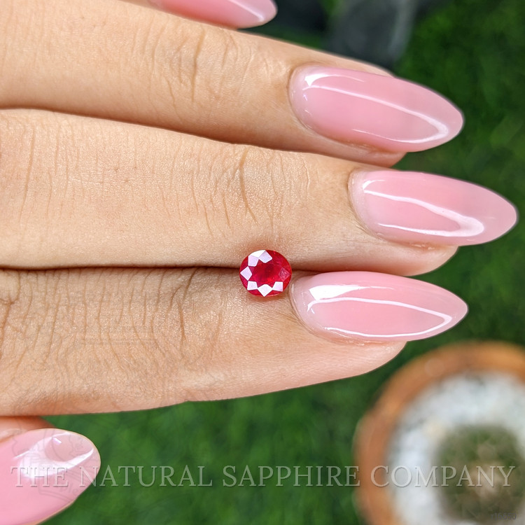 0.76 Ct. Pinkish Red Ruby from Mozambique