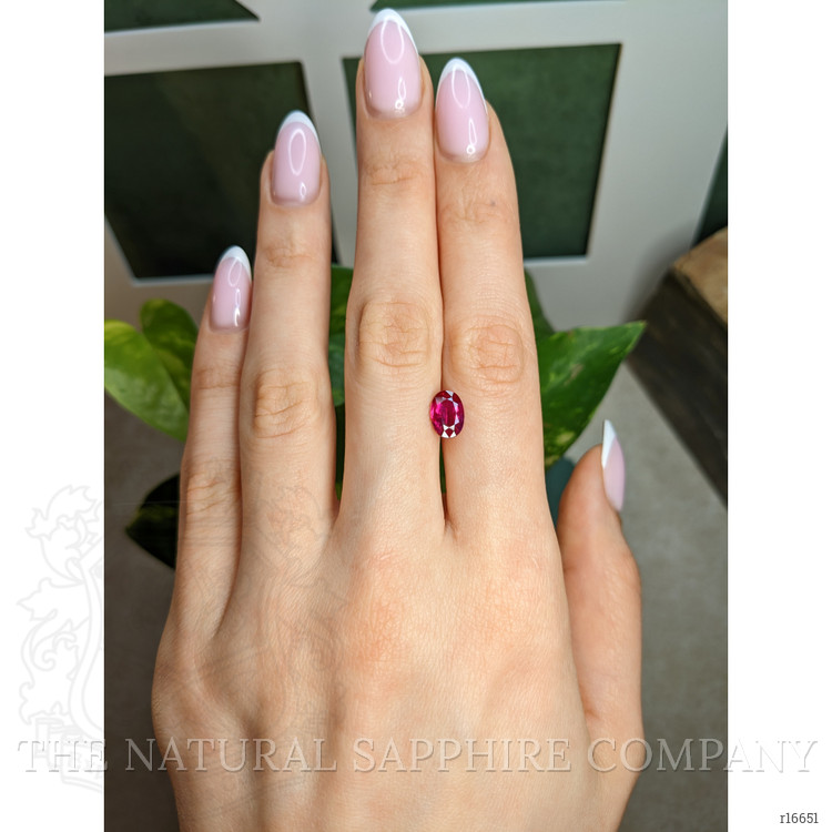 1.82 Ct. Pinkish Red Ruby from Mozambique