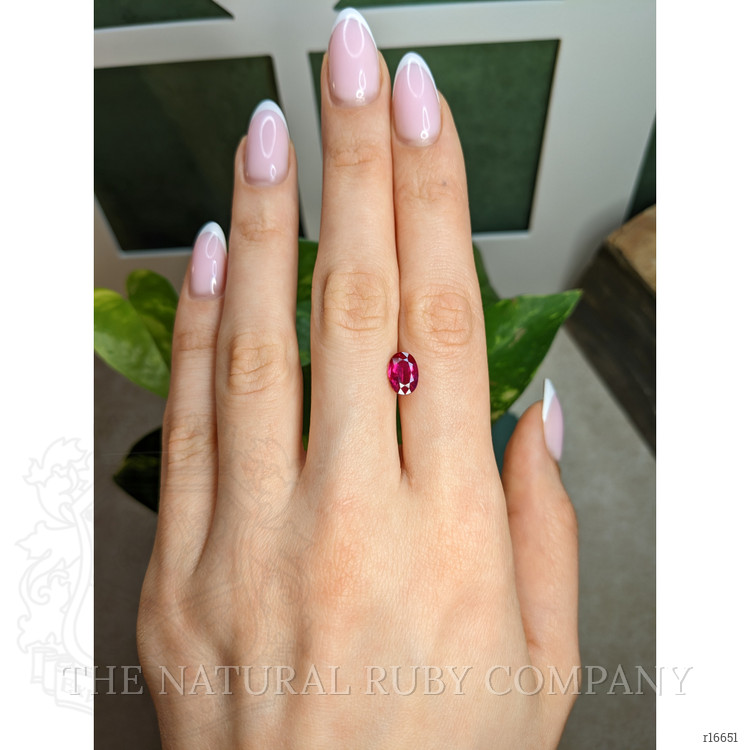 1.82 Ct. Pinkish Red Ruby from Mozambique