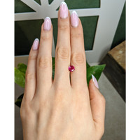 1.55 Ct. Pinkish Red Ruby from Mozambique Life Style