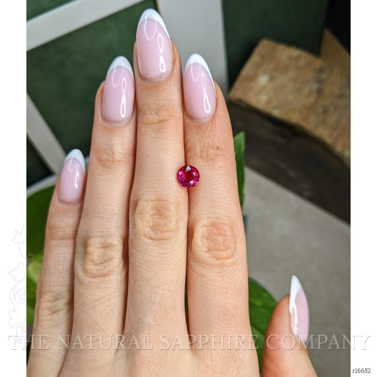 1.55 Ct. Pinkish Red Ruby from Mozambique