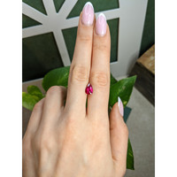 2.04 Ct. Pinkish Red Ruby from Mozambique Life Style