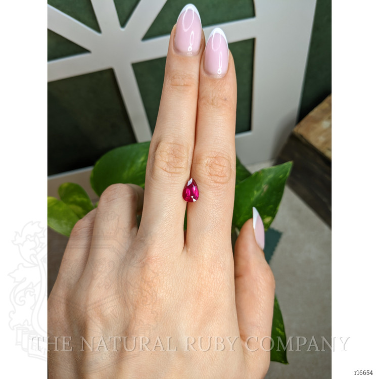 2.04 Ct. Pinkish Red Ruby from Mozambique