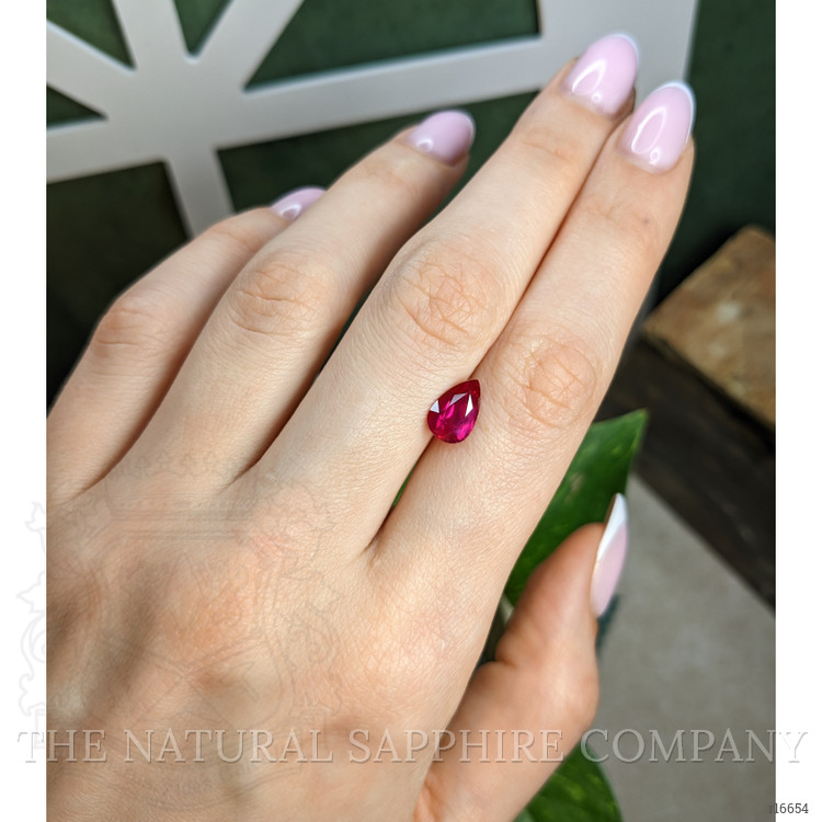 2.04 Ct. Pinkish Red Ruby from Mozambique