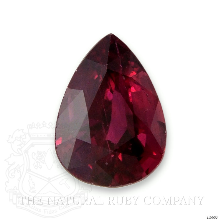 1.01 Ct. Purplish Red Ruby from Mozambique