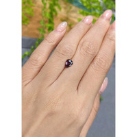 1.01 Ct. Purplish Red Ruby from Mozambique Life Style