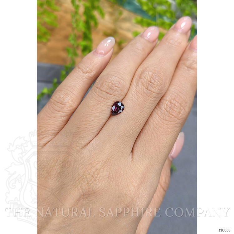 1.01 Ct. Purplish Red Ruby from Mozambique