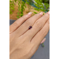 0.64 Ct. Purplish Red Ruby from Mozambique Life Style