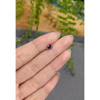 0.64 Ct. Purplish Red Ruby from Mozambique Life Style
